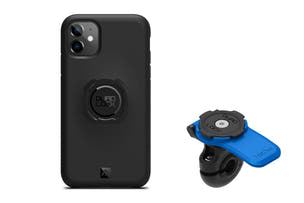 Combo étui pour iPhone Quad Lock® + support de miroir pour scooter 