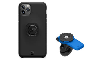 Combo étui pour iPhone Quad Lock® + support de miroir pour scooter 