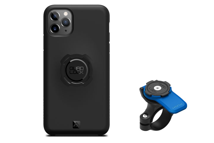 Quad Lock® iPhone Case + Motorcycle Handlebar Mount Combo