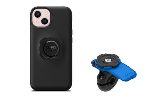 Combo étui pour iPhone Quad Lock® + support de miroir pour scooter 