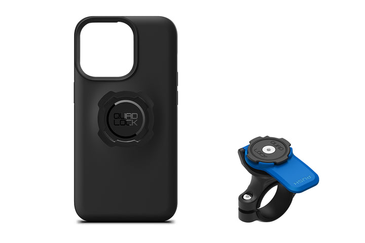 Quad Lock® iPhone Case + Motorcycle Handlebar Mount Combo