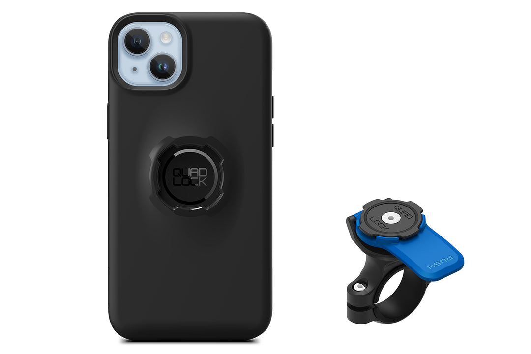 Quad Lock® iPhone Case + Motorcycle Handlebar Mount Combo