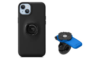 Combo étui pour iPhone Quad Lock® + support de miroir pour scooter 