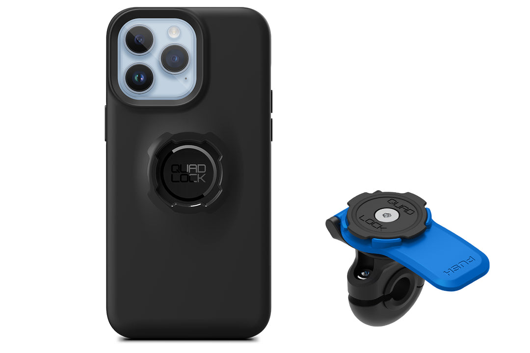 Quad Lock® iPhone Case + Scooter Mirror Mount Combo