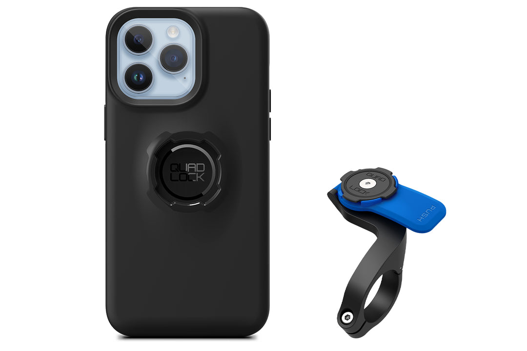 Quad Lock® iPhone Case + Bicycle Handlebar Mount Combo