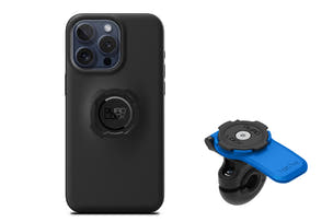 Combo étui pour iPhone Quad Lock® + support de miroir pour scooter 