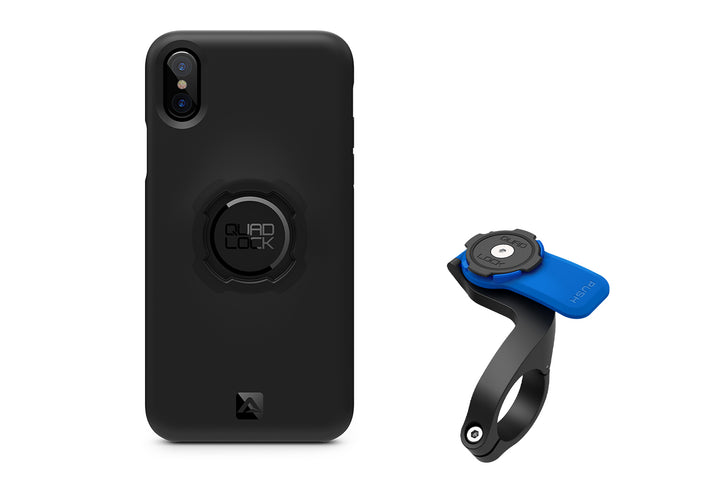 Combo étui pour iPhone Quad Lock® + support de guidon de vélo 