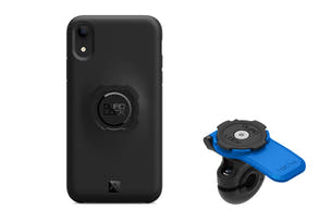 Combo étui pour iPhone Quad Lock® + support de miroir pour scooter 