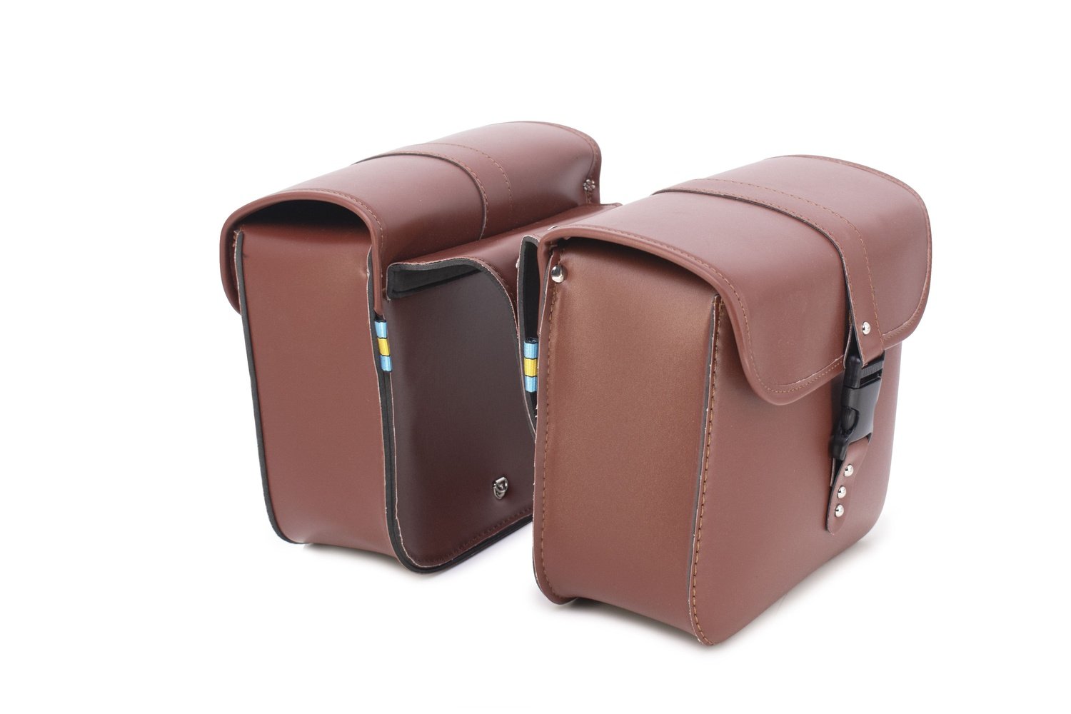 Tomahawk - Leather saddlebag for Indian® models | Ends Cuoio